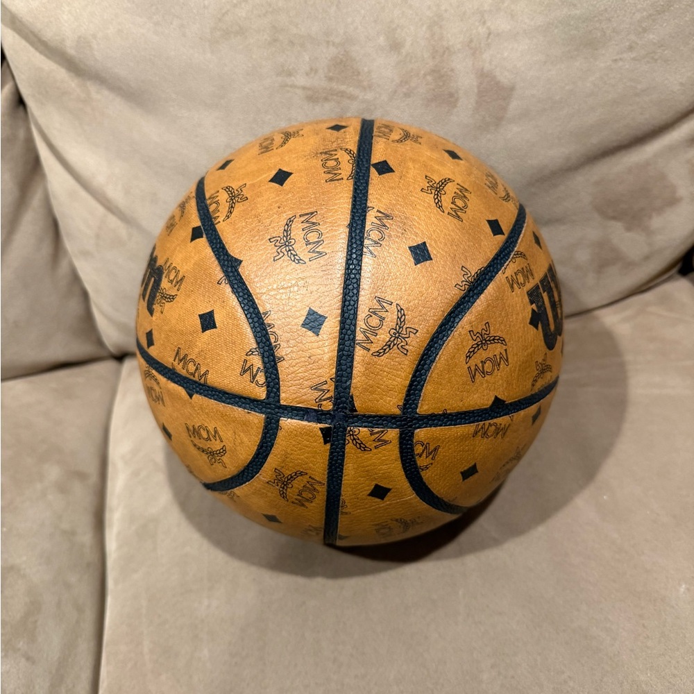 Limited Edition Wilson x MCM Designer Basketball - Picture 2 of 6
